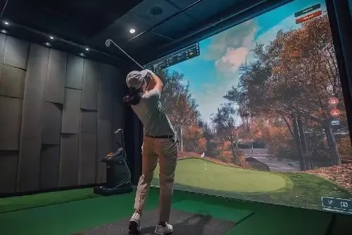 Indoor golf leisure reference image