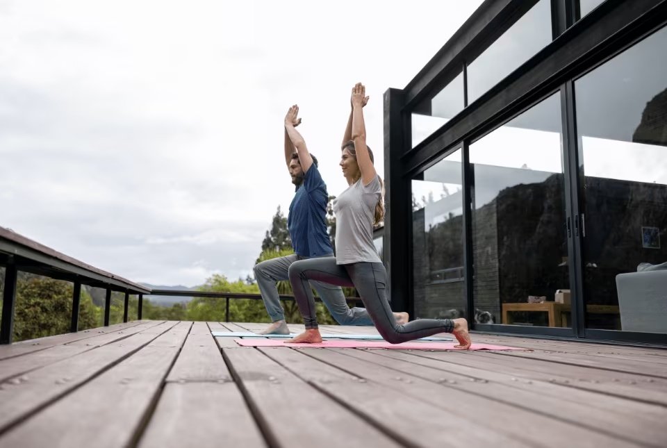 Yoga and meditation lifestyle reference image